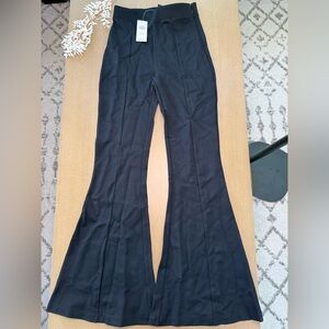 Chic Black Flare Women's Pants